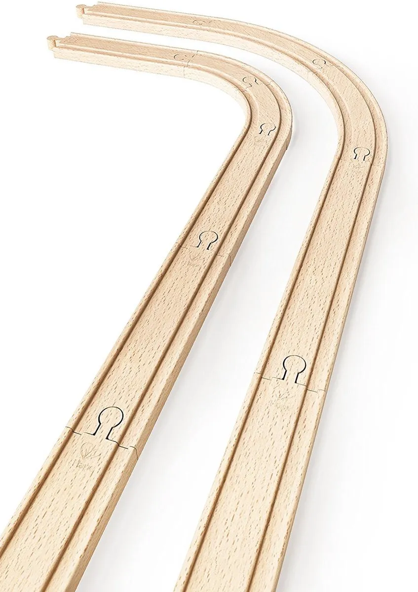 Hape E3733 Spoorwegbouwset - 14-delig - Veelkleurig
