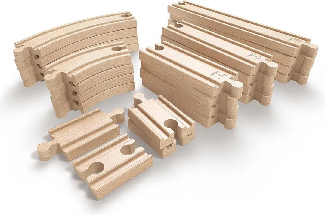 Hape E3733 Spoorwegbouwset - 14-delig - Veelkleurig