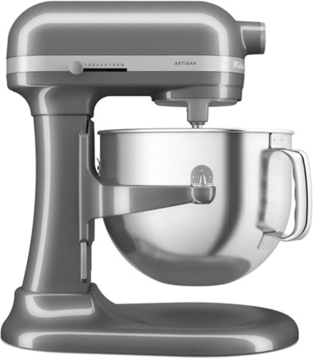 KitchenAid Artisan Keukenmachine 375W - 11 Snelheden - 6,6L - Tingrijs - afbeelding 6 van 6