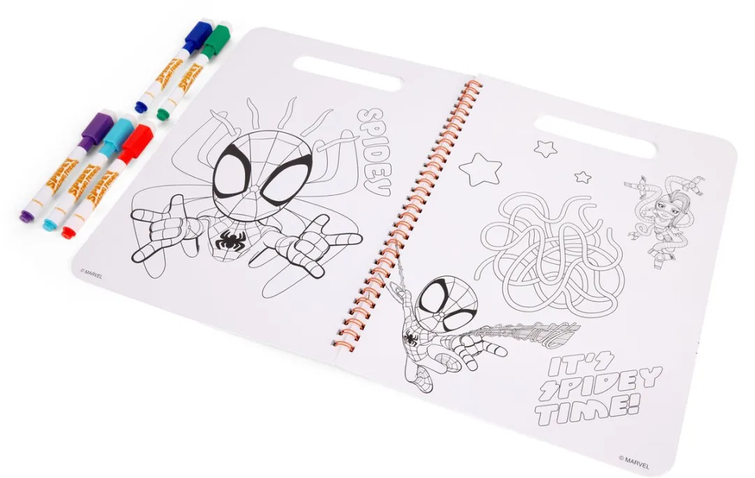 Spider-Man Wipe-Clean Activiteitenboek 40 Pagina's