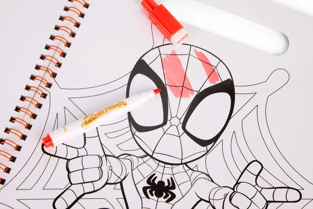 Spider-Man Wipe-Clean Activiteitenboek 40 Pagina's