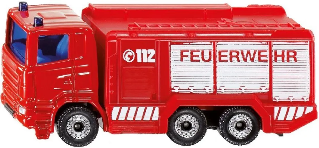 SIKU Tankwagen Brandweer 1034 - Rood - afbeelding 6 van 6