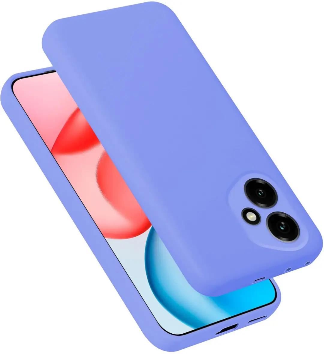 Cadorabo Hoesje geschikt voor Honor 400 Case in Liquid Lichte Paars Beschermhoes