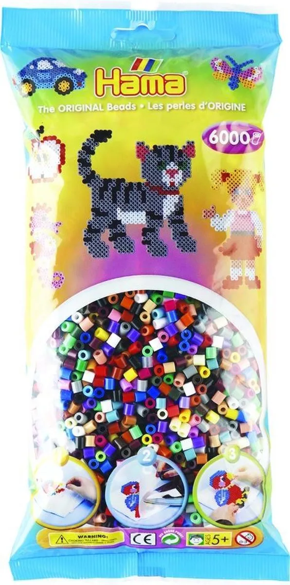 Hama Strijkkralen Mix Multicolor - afbeelding 3 van 6