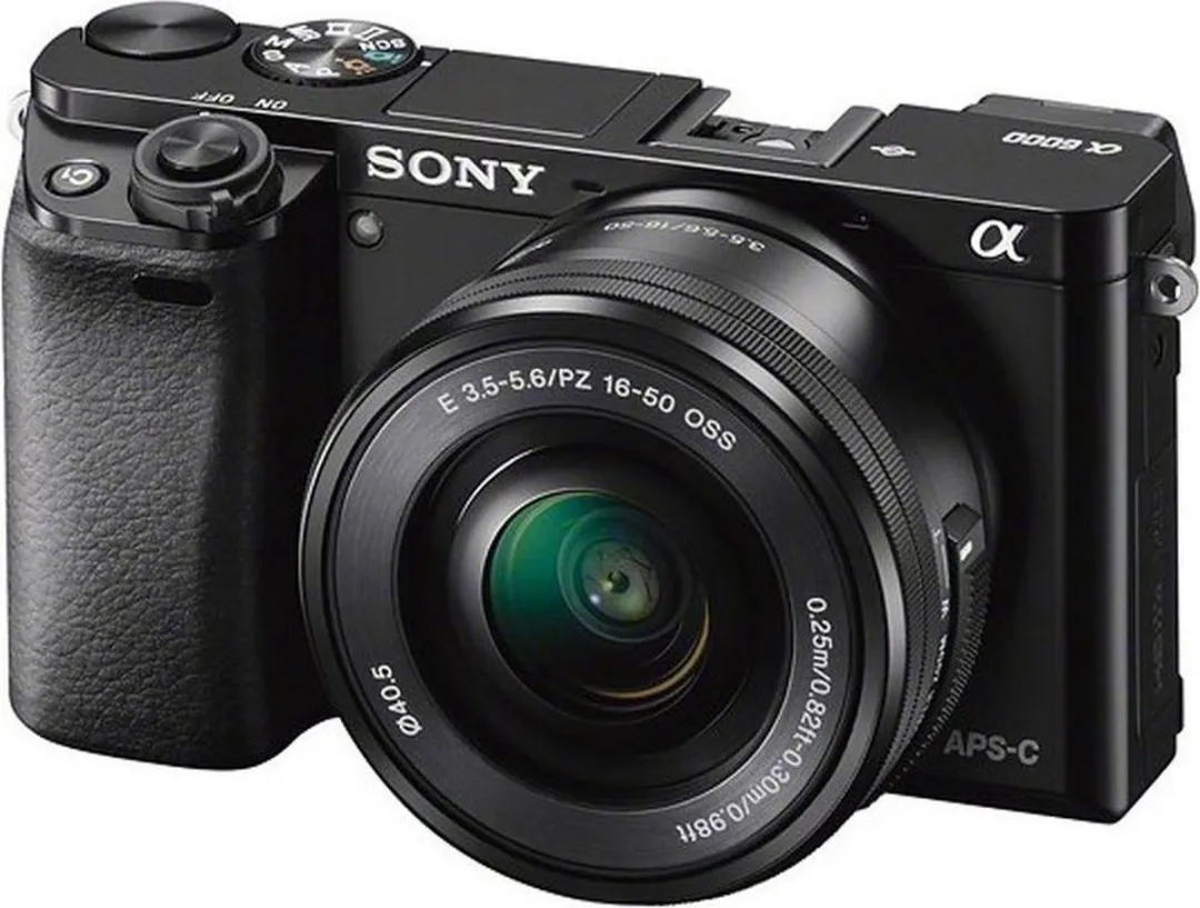 Sony ILCE-A6000 Spiegelloze camera 11fps - Zwart