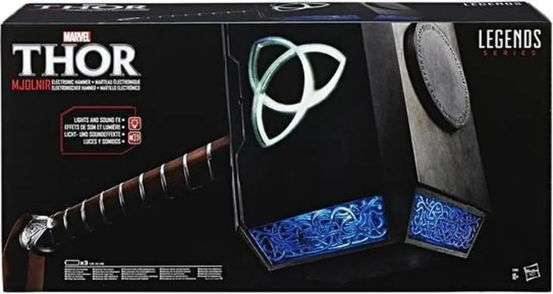 Marvel Legends Thor Hammer Elektronische Hamer C1881EU4 - 3x AAA