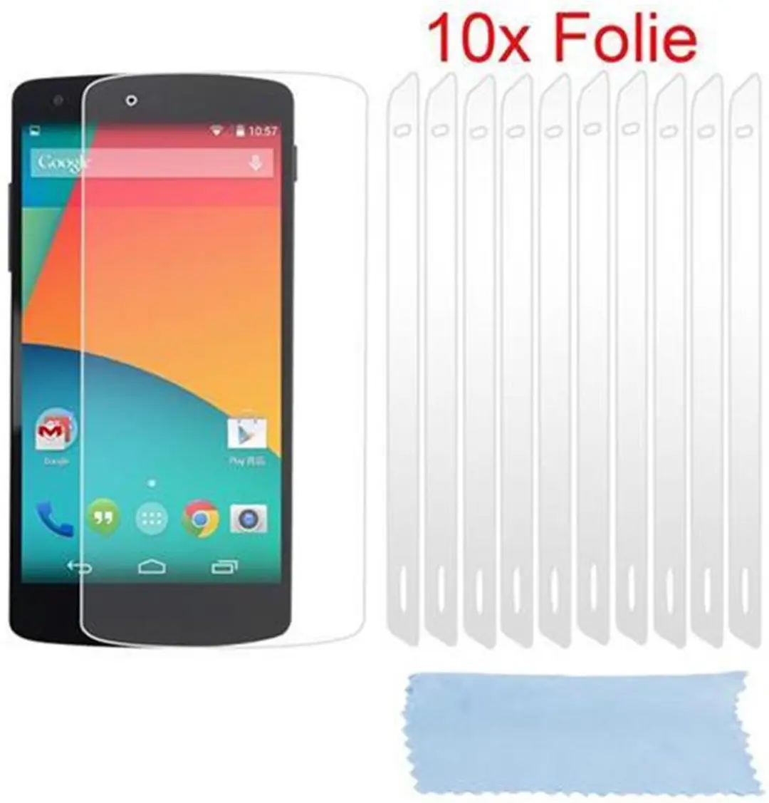 Cadorabo Schermbeschermers geschikt voor LG Google NEXUS 5