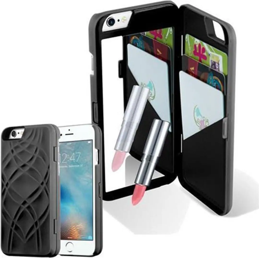 Cadorabo Hoesje geschikt voor Apple iPhone 6 PLUS / 6S PLUS in ZWART