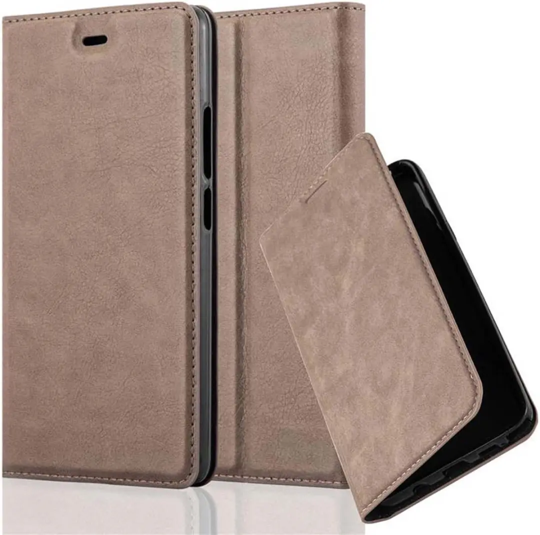 Cadorabo Hoesje geschikt voor ZTE Nubia Z9 MAX in KOFFIE BRUIN