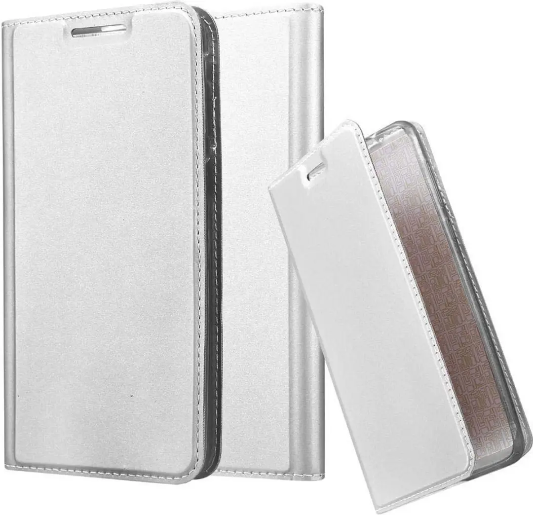 Cadorabo Hoesje geschikt voor HTC Desire 820 in CLASSY ZILVER
