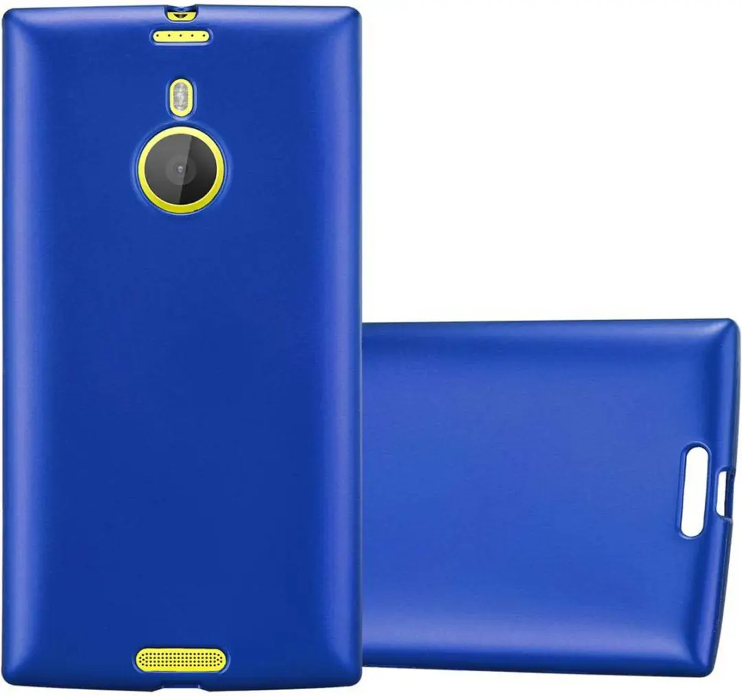 Cadorabo Hoesje geschikt voor Nokia Lumia 1520 in METAAL BLAUW