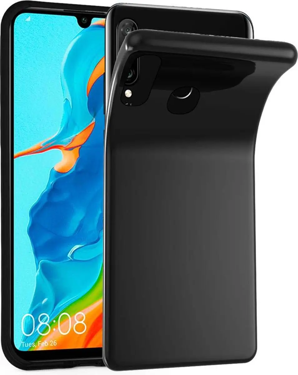 Cadorabo Hoesje geschikt voor Huawei P30 LITE in ZWART