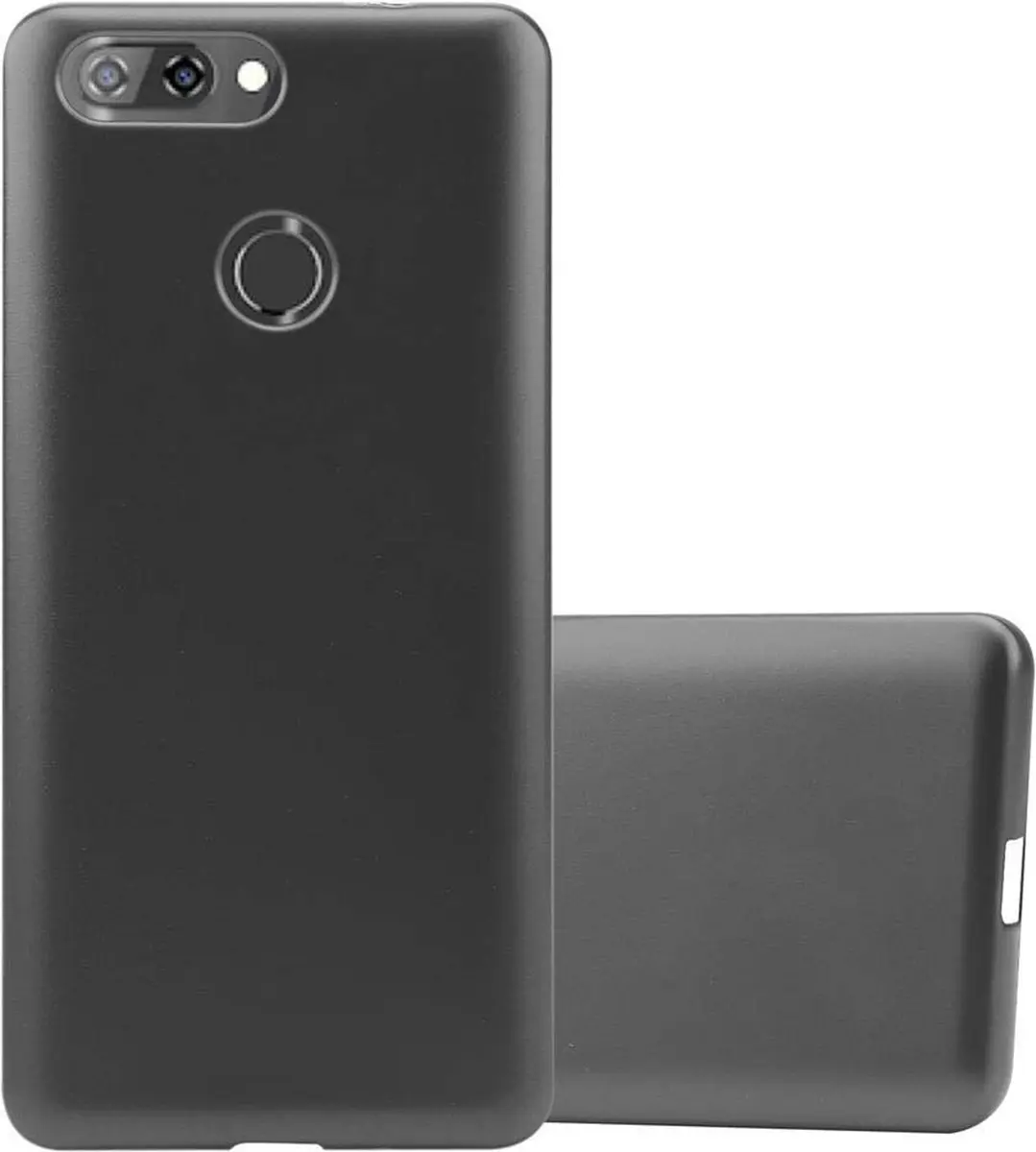 Cadorabo Hoesje geschikt voor ZTE Blade V9 in METALLIC GRIJS