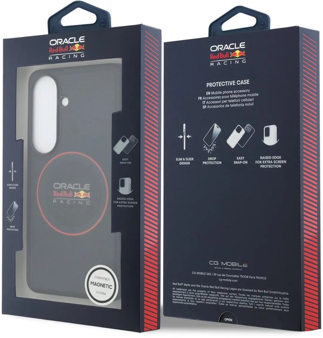Red Bull Racing Galaxy S26 Back Cover - Magsafe - 14922 - Zwart