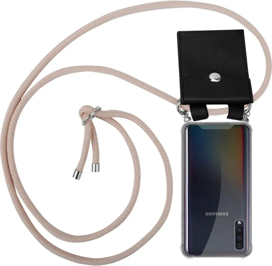 Cadorabo Hoesje geschikt voor Samsung Galaxy A50 4G / A50s / A30s in PEARLY ROSE