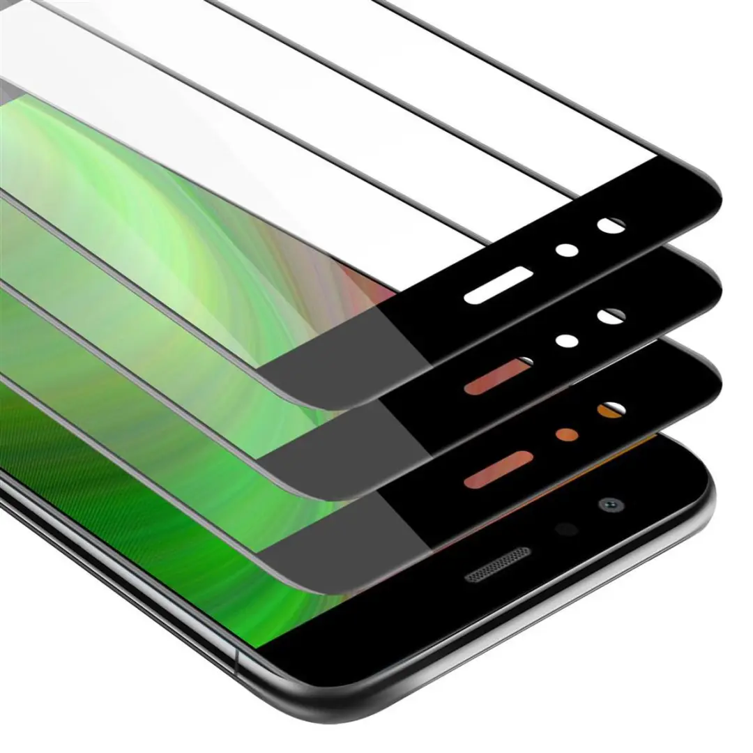 Cadorabo 3x Screenprotector geschikt voor Huawei P10 LITE Volledig scherm pantse