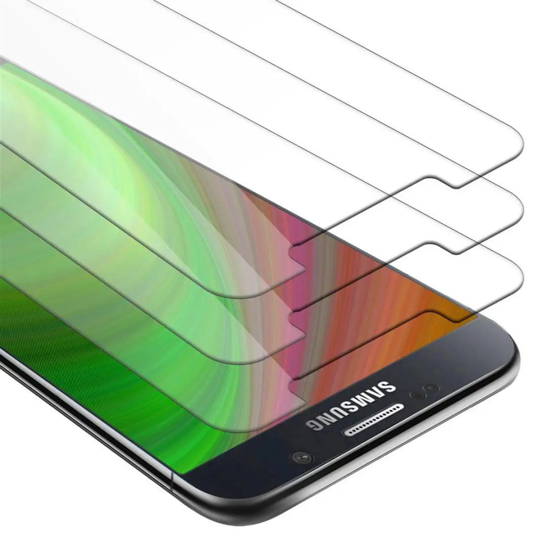 Cadorabo 3x Screenprotector geschikt voor Samsung Galaxy NOTE 5