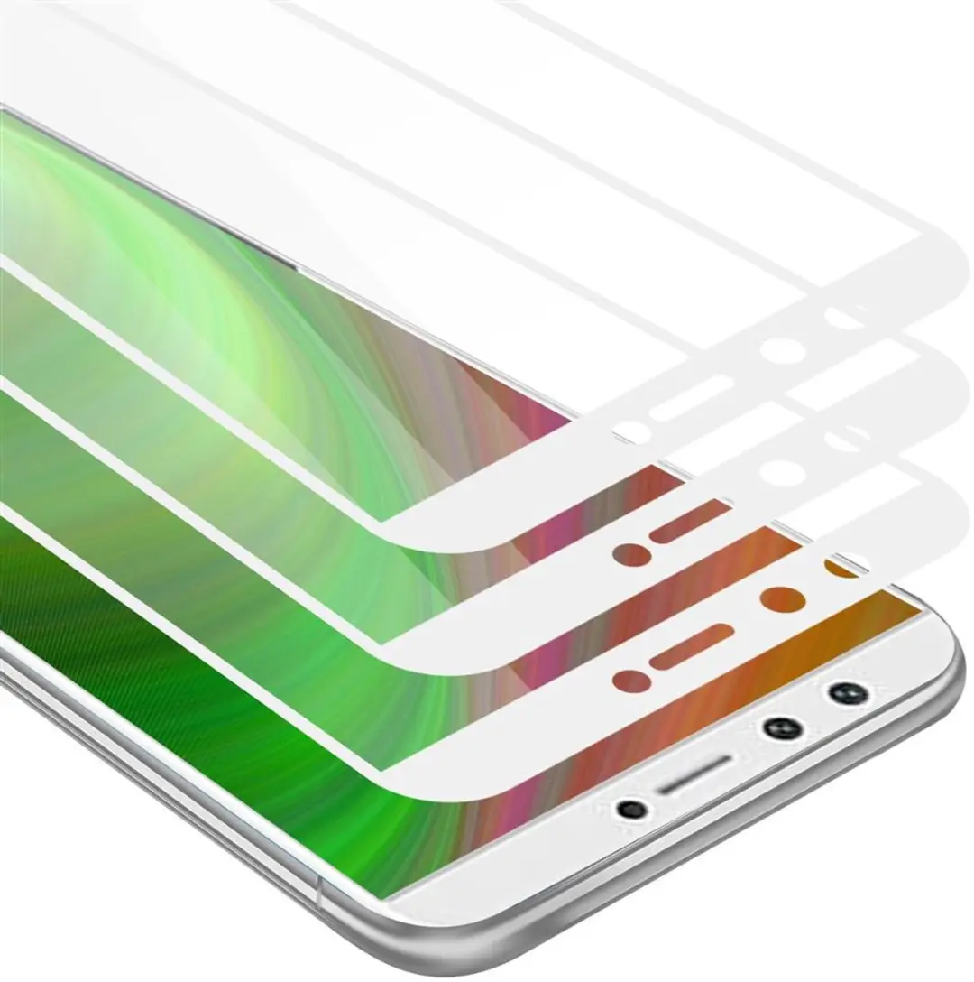 Cadorabo 3x Screenprotector geschikt voor Honor 9 LITE Volledig scherm pantserfo