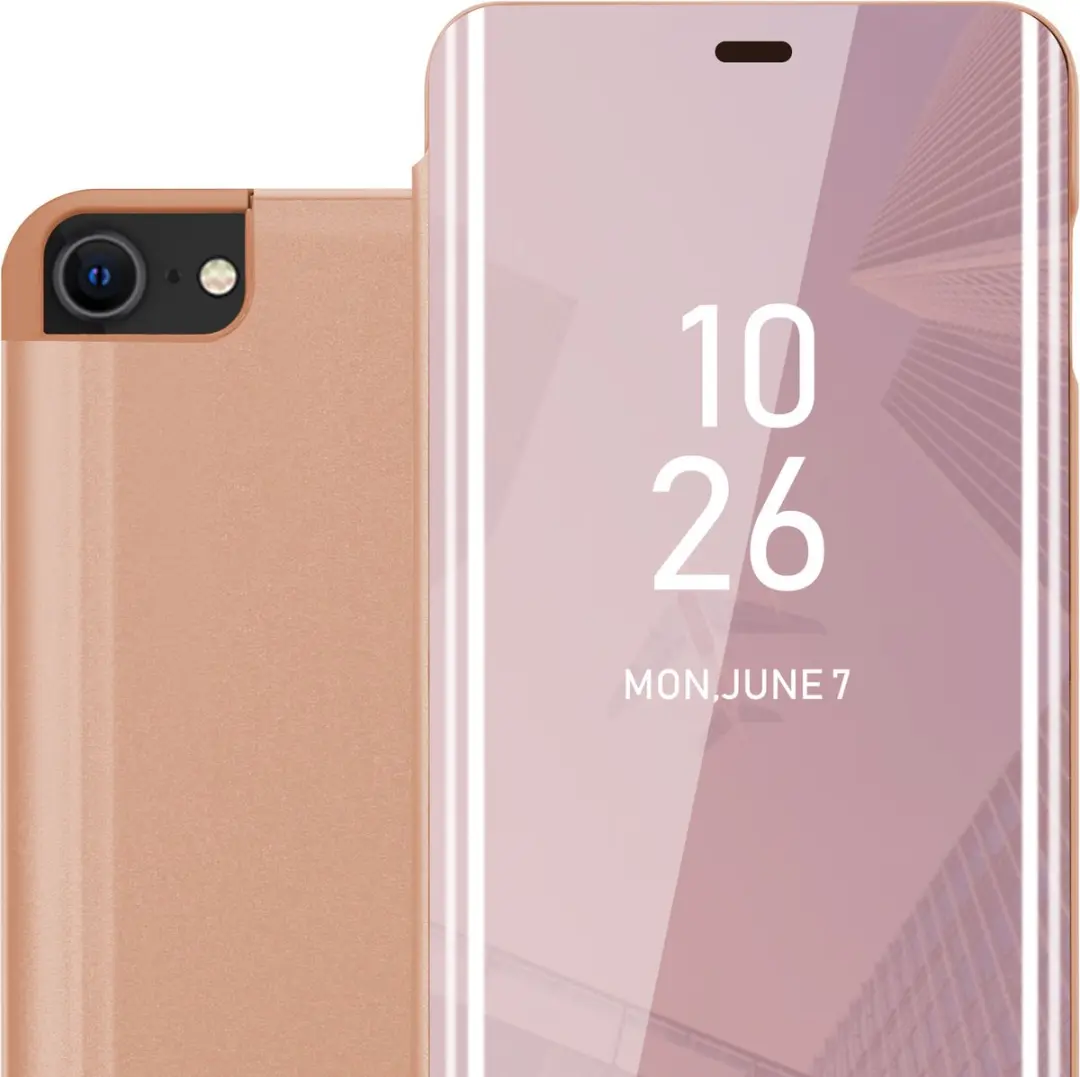 Cadorabo Hoesje geschikt voor Apple iPhone 7 / 7S / 8 / SE 2020 in KUNZIET ROZE