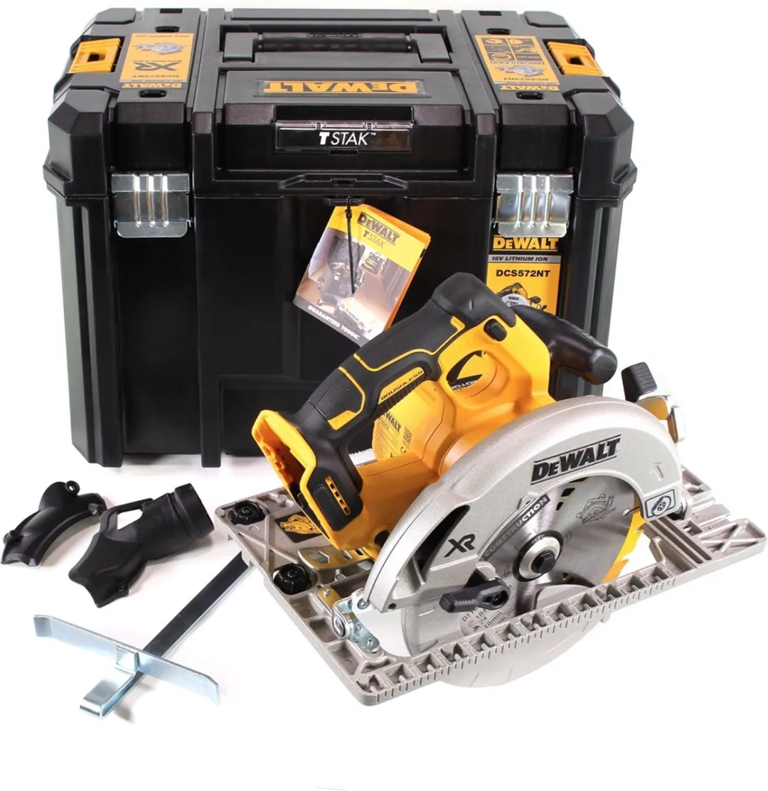 DeWalt DCS572NT 18V Accu Cirkelzaag 184mm - Metaal