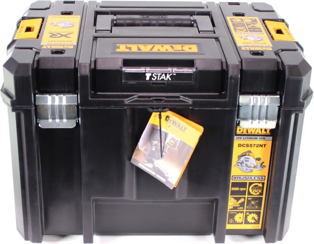 DeWalt DCS572NT 18V Accu Cirkelzaag 184mm - Metaal