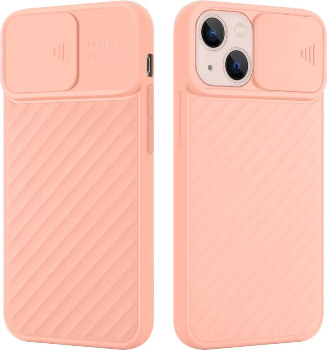 Cadorabo Hoesje geschikt voor Apple iPhone 13 in Mat Roze