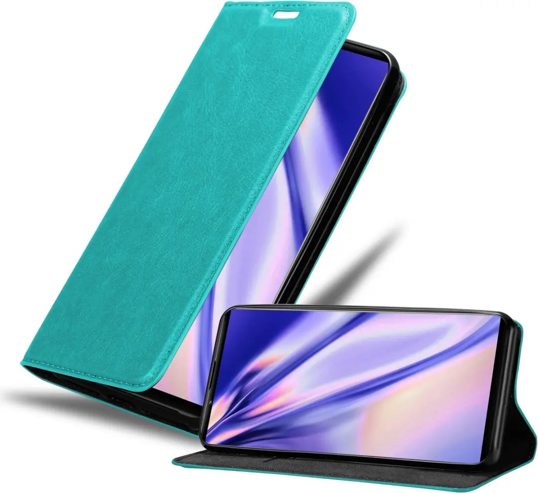 Cadorabo Hoesje geschikt voor Sony Xperia 1 III in BENZINE TURKOOIS