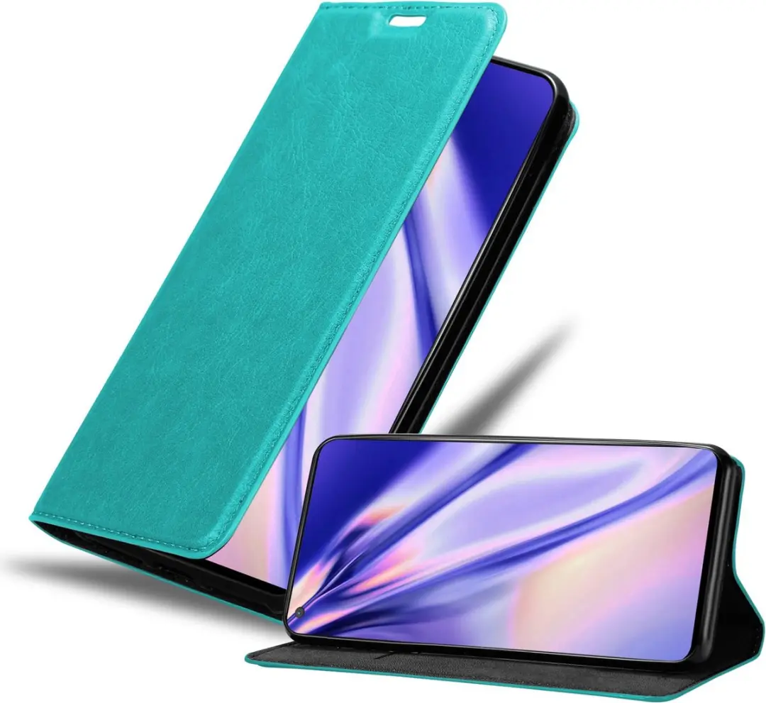 Cadorabo Hoesje geschikt voor OnePlus Nord CE 5G in BENZINE TURKOOIS