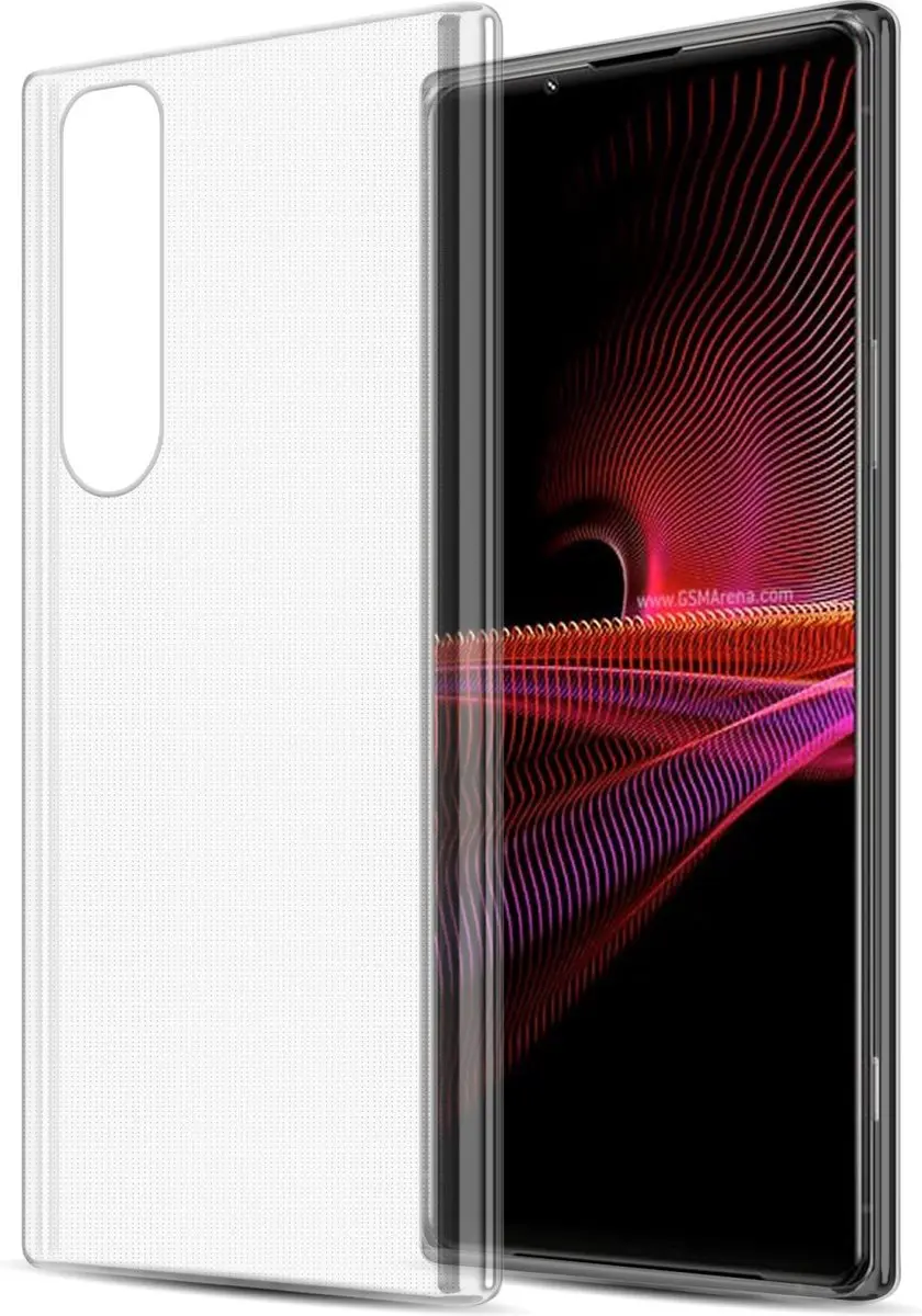 Cadorabo Hoesje geschikt voor Sony Xperia 1 III in VOLLEDIG TRANSPARANT