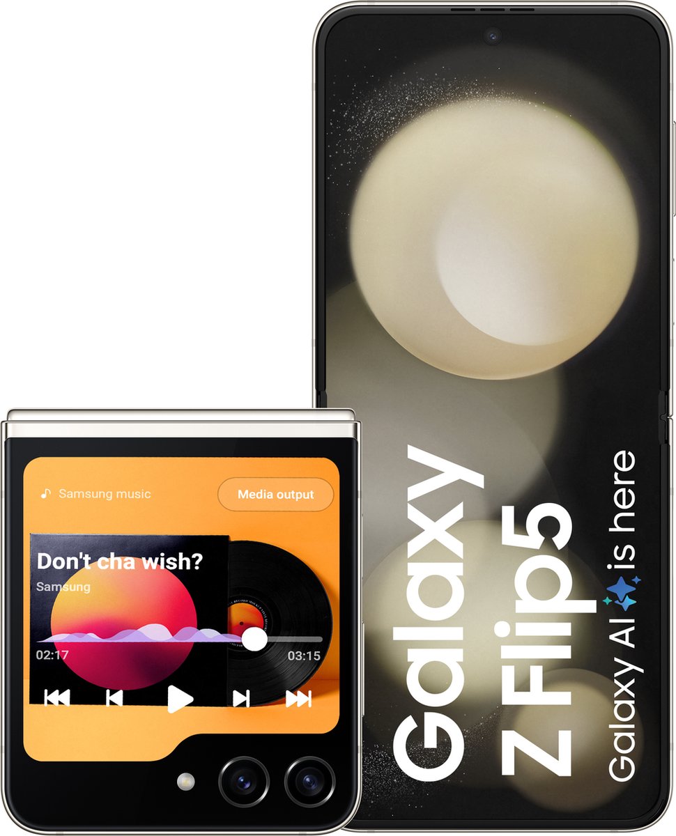 Samsung Galaxy Z Flip5 - 256GB - Cream