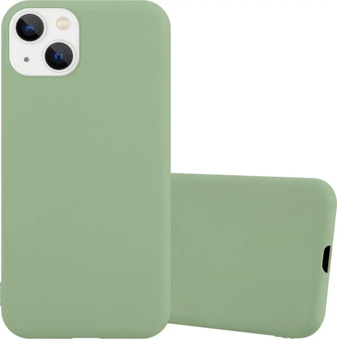 Cadorabo Hoesje geschikt voor Apple iPhone 14 PLUS in CANDY PASTEL GROEN