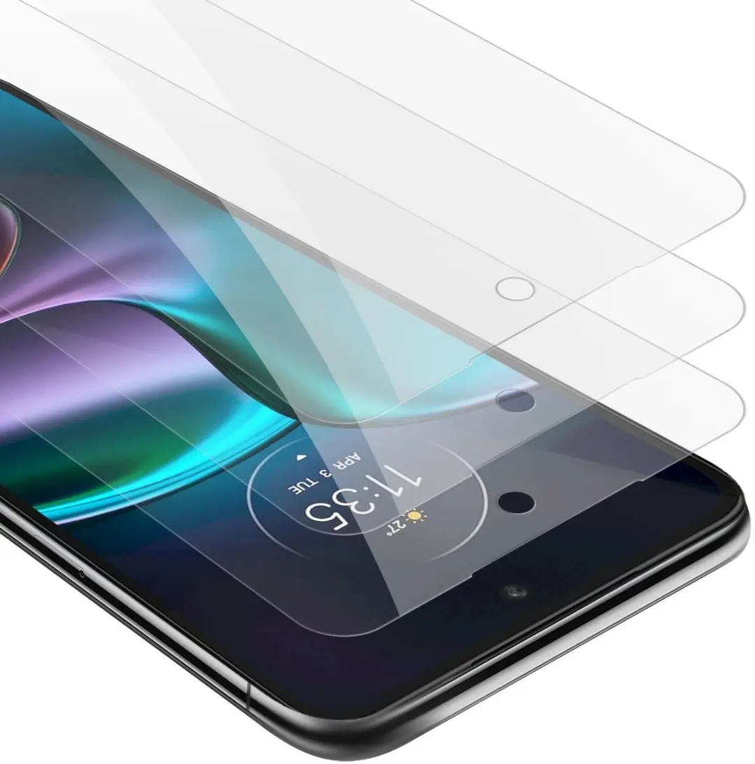 Cadorabo 3x Screenprotector geschikt voor Motorola EDGE 30