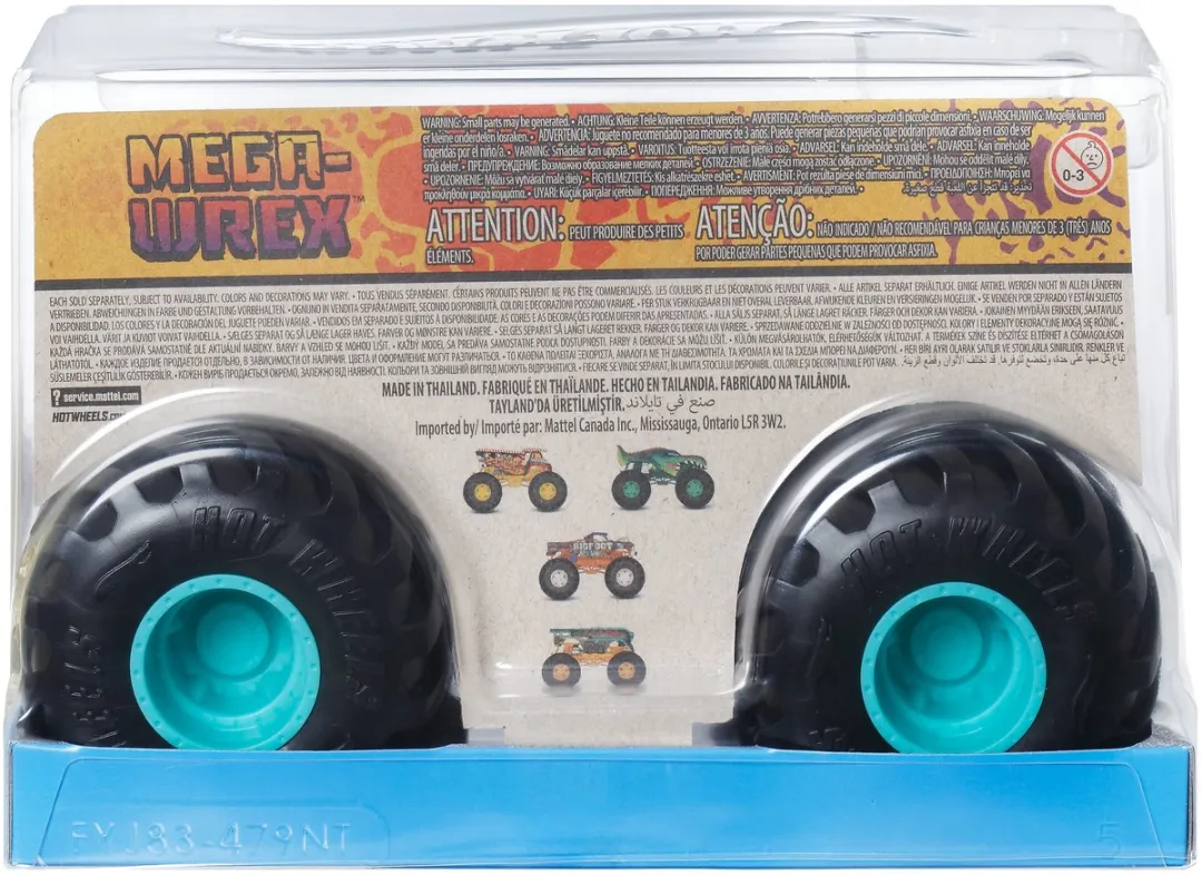 Hot Wheels MEGA-WREX Monstertruck JDR03