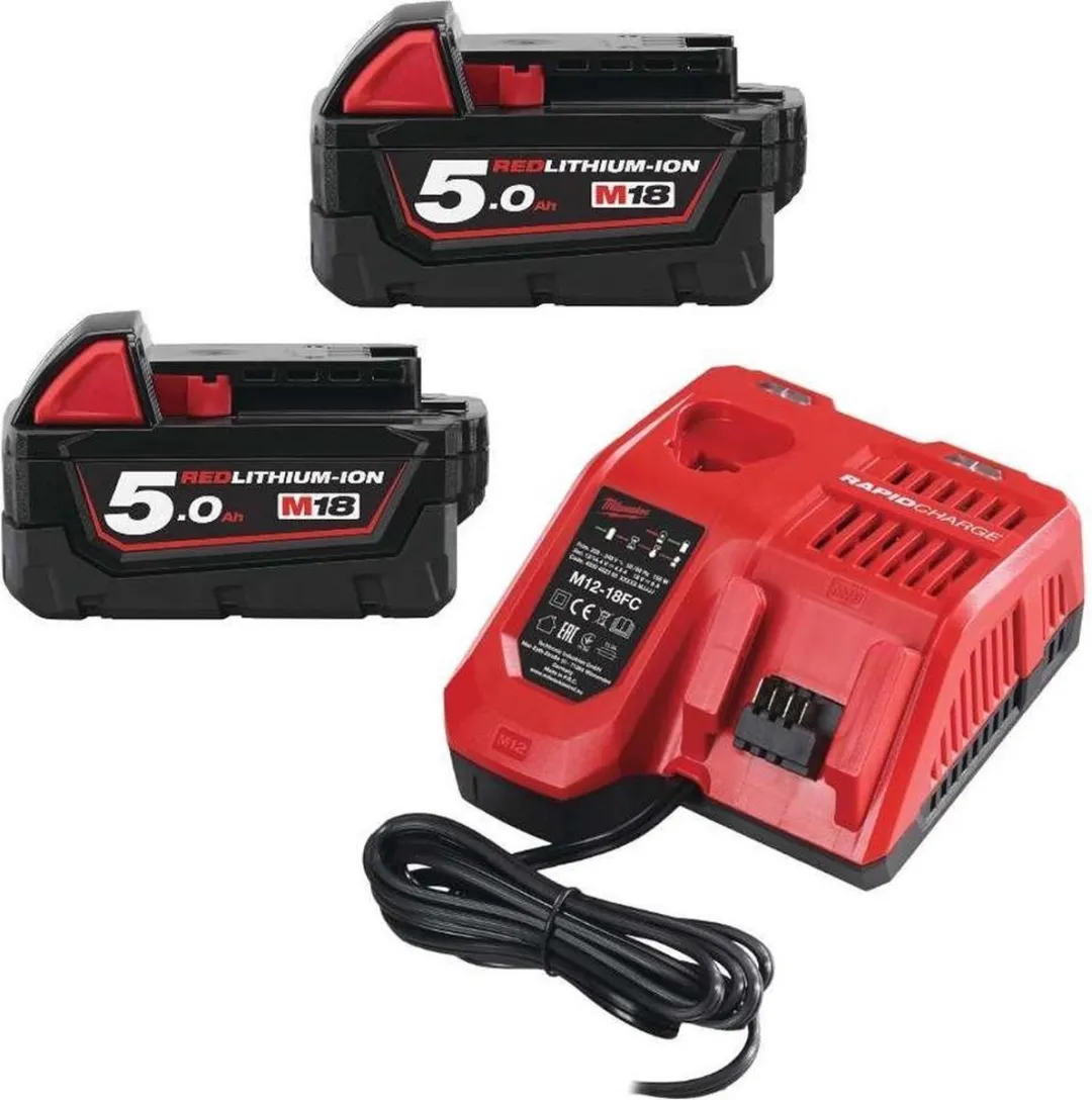 Milwaukee M18 NRG-502 Starterset