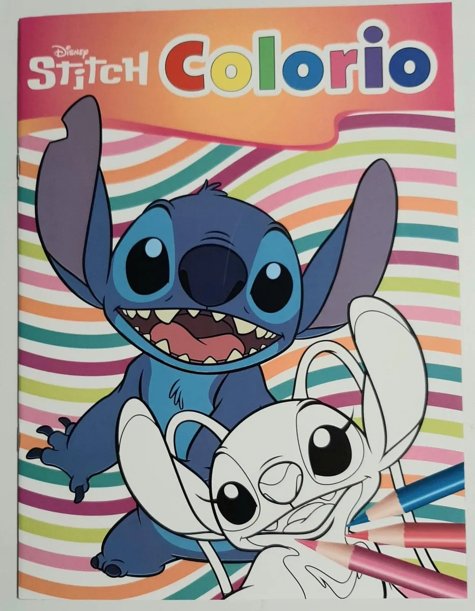Disney Colorio Kleurboek A4 Lilo & Stitch