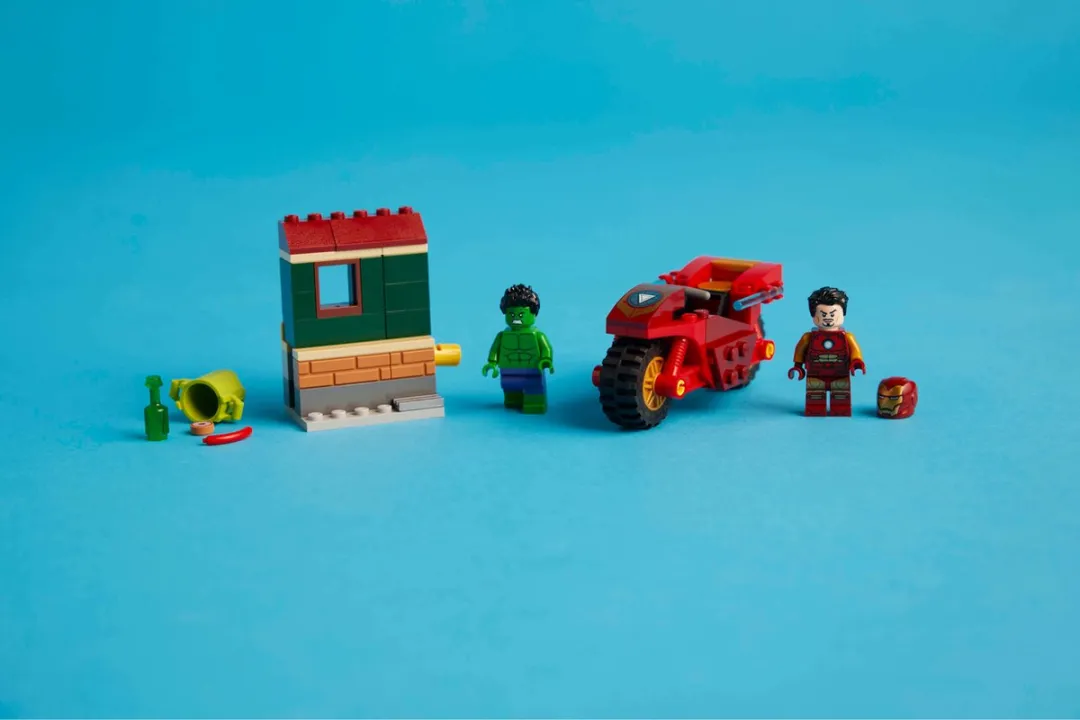 LEGO Marvel Iron Man & Hulk Set 76287 - 68 Stukken
