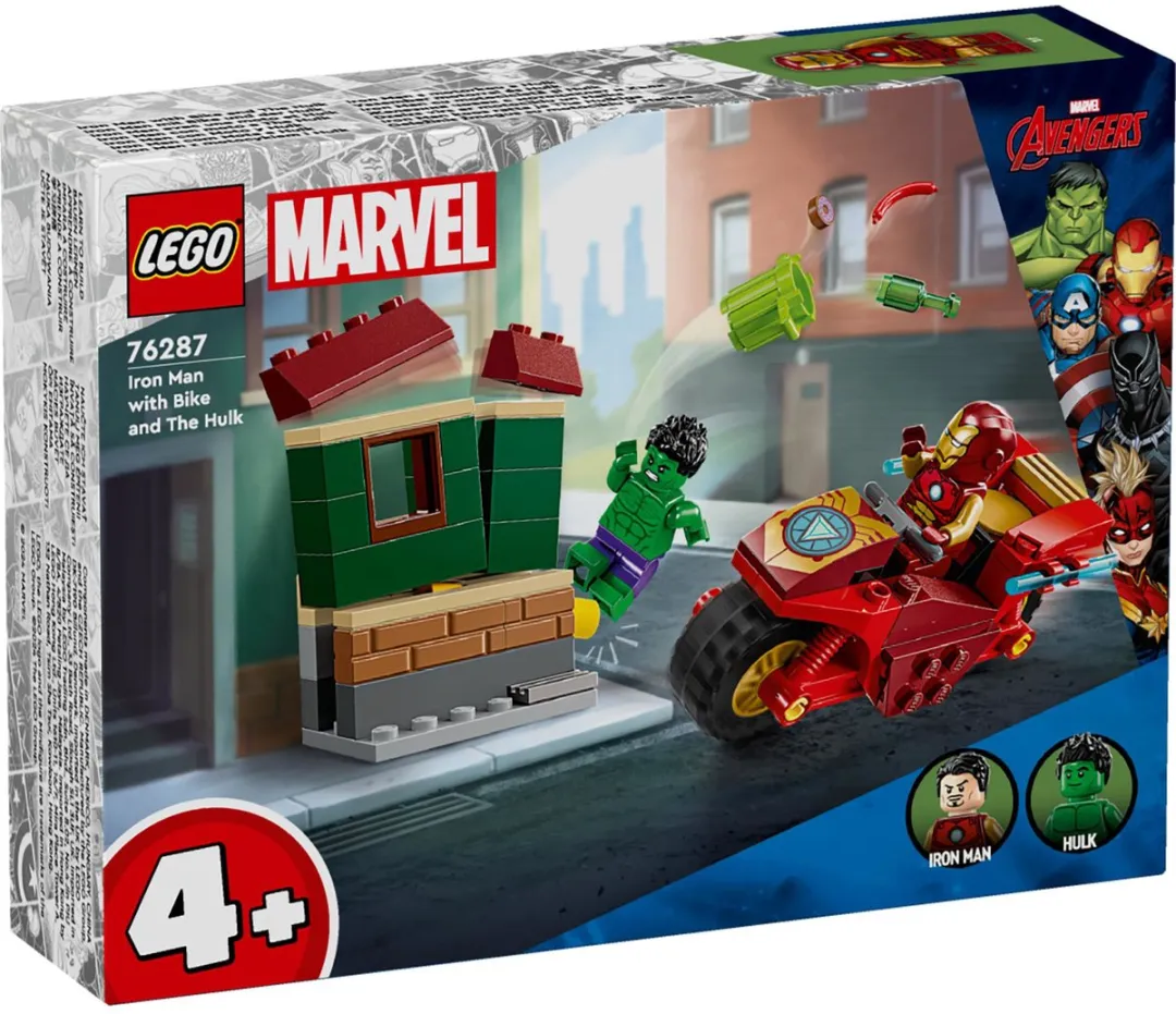 LEGO Marvel Iron Man & Hulk Set 76287