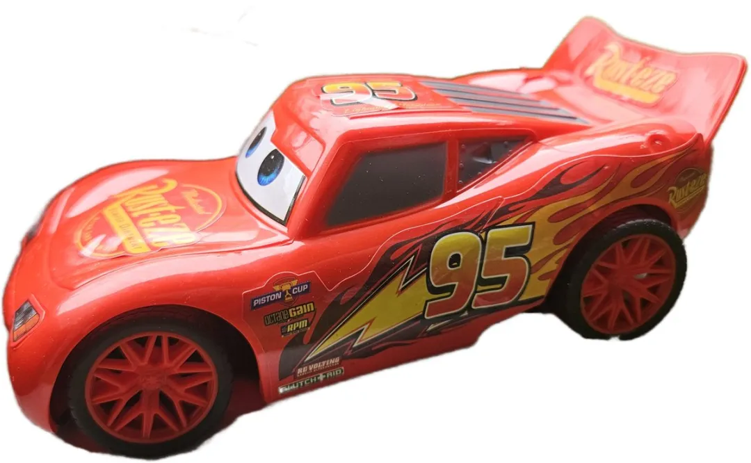 Disney Cars McQueen RC Raceauto - Rood