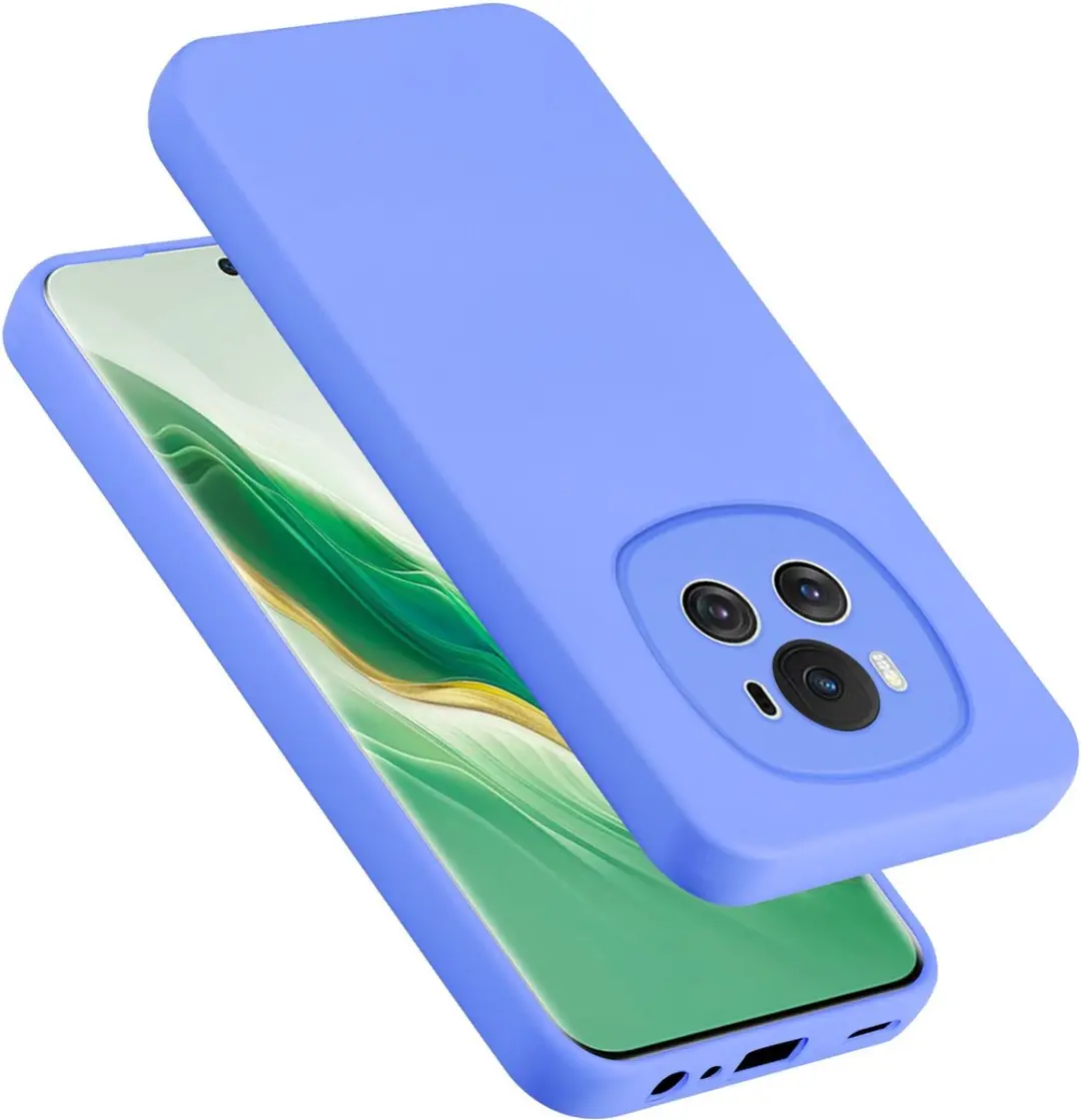 Cadorabo Hoesje geschikt voor Honor Magic 6 in LIQUID LICHT PAARS