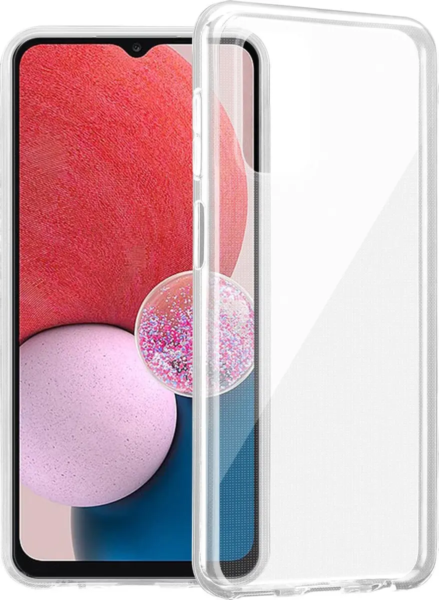Cadorabo Hoesje geschikt voor Samsung Galaxy A13 4G in VOLLEDIG TRANSPARANT