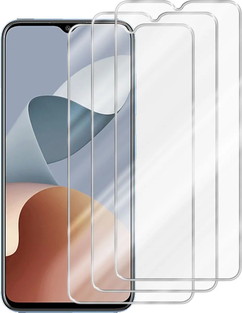 Cadorabo 3x Screenprotector geschikt voor ZTE Blade A73 4G