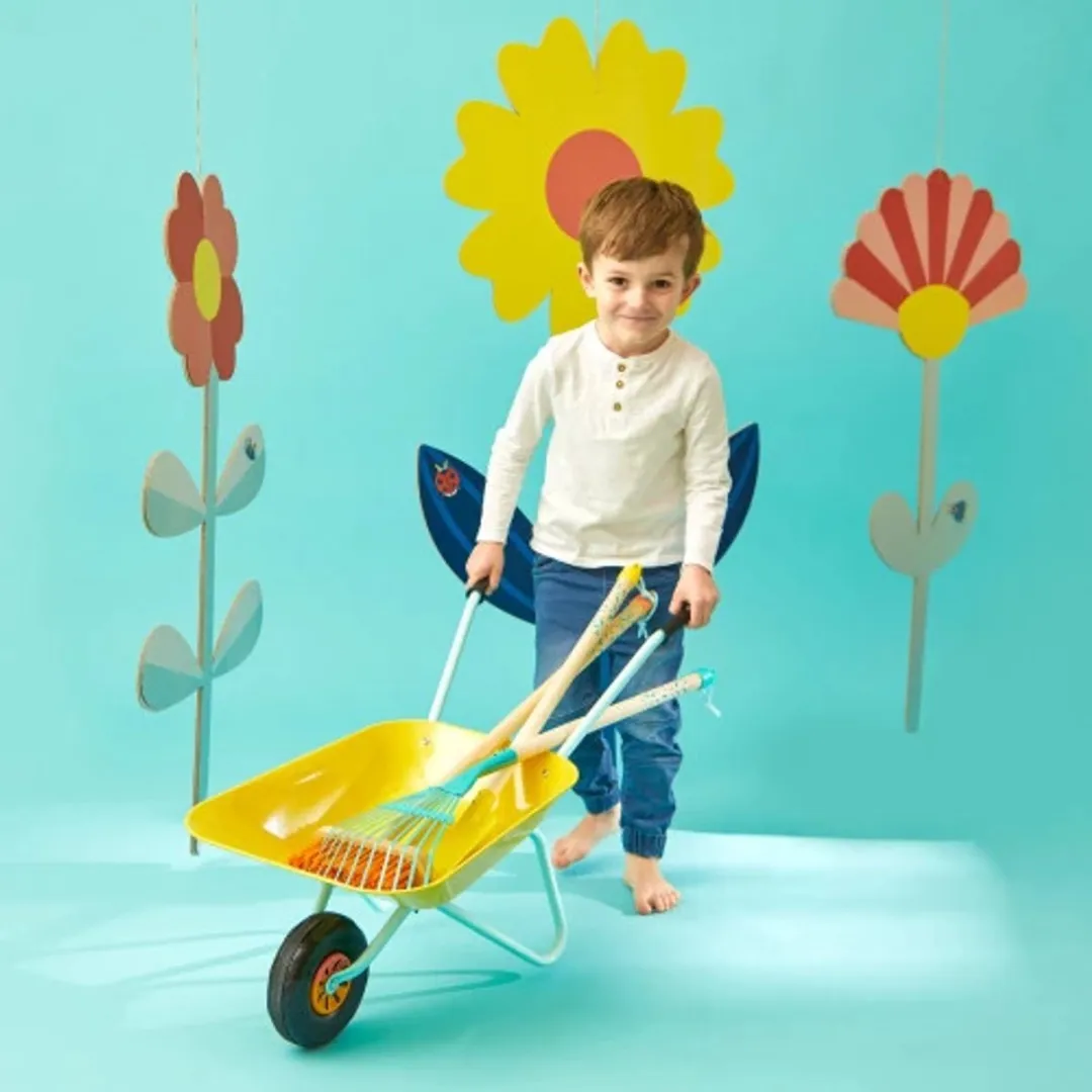Janod Happy Garden Kruiwagen - Print