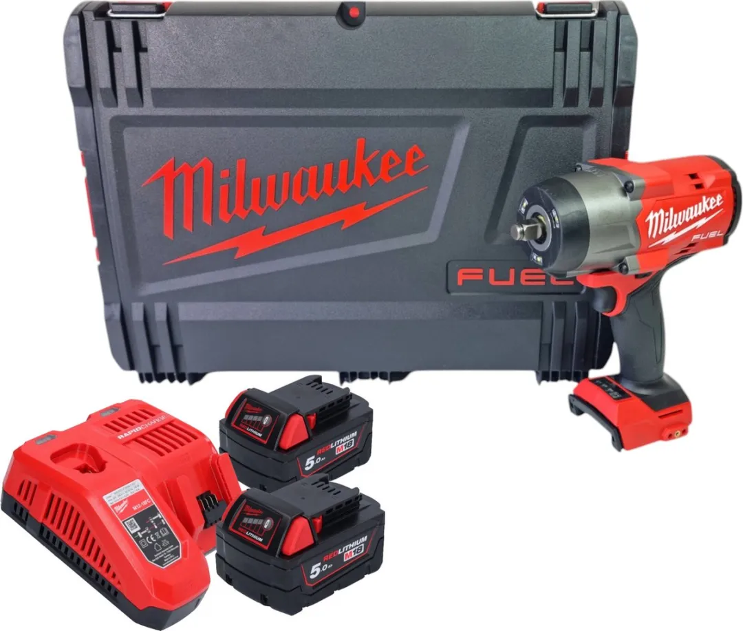 Milwaukee M18 FHIW2F12-502X Accu-slagmoersleutel
