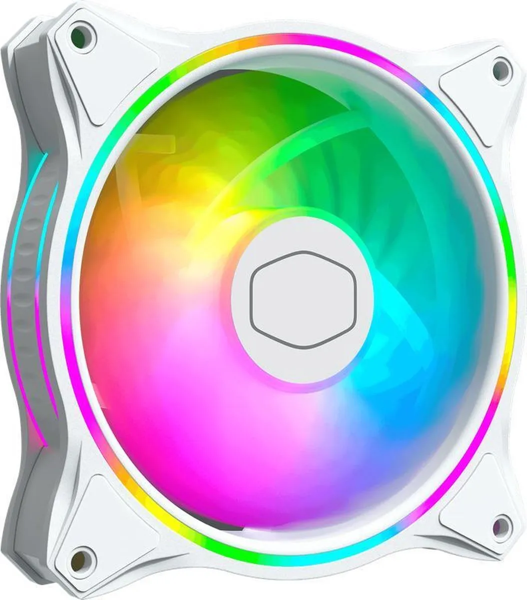 Cooler Master MasterFan MF120 Halo RGB Wit