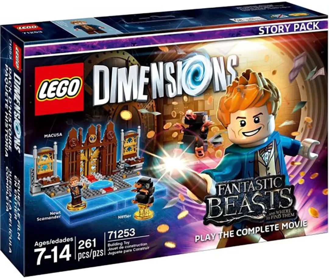 LEGO Dimensions Fantastic Beasts Story Pack - Newt Scamander & Niffler