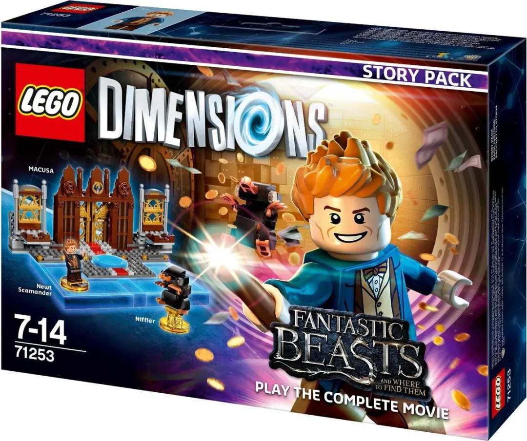 LEGO Dimensions Fantastic Beasts Story Pack - Newt Scamander & Niffler