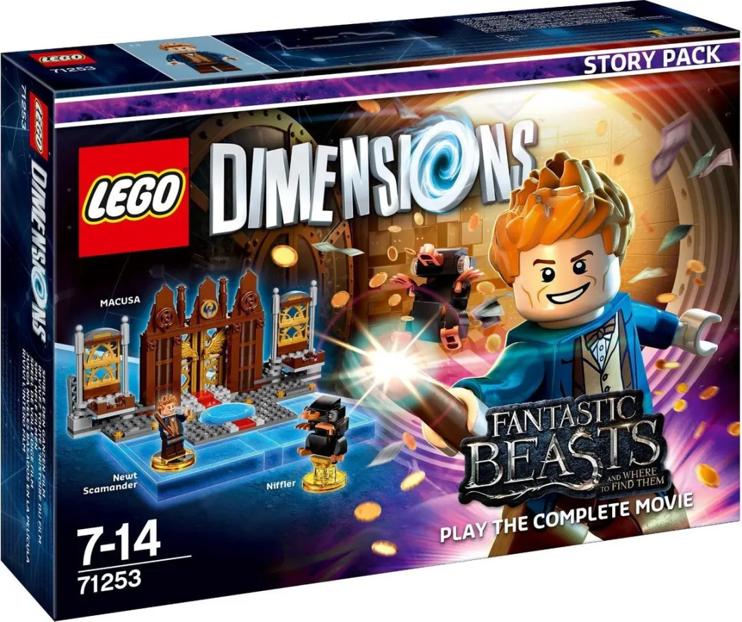 LEGO Dimensions Fantastic Beasts Story Pack - Newt Scamander & Niffler