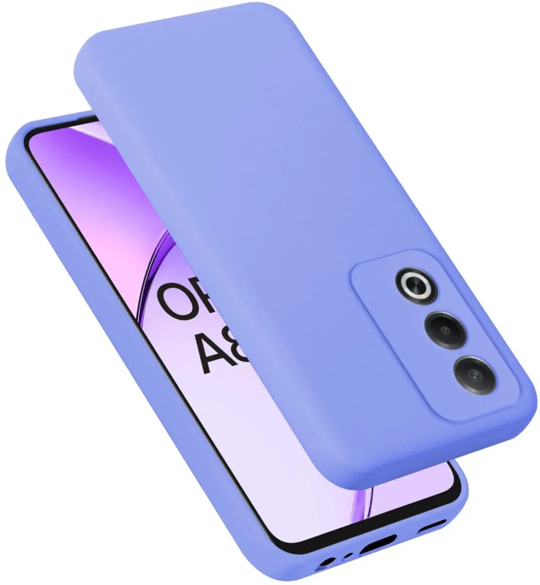 Cadorabo Hoesje geschikt voor Oppo A80 in LIQUID LICHT PAARS