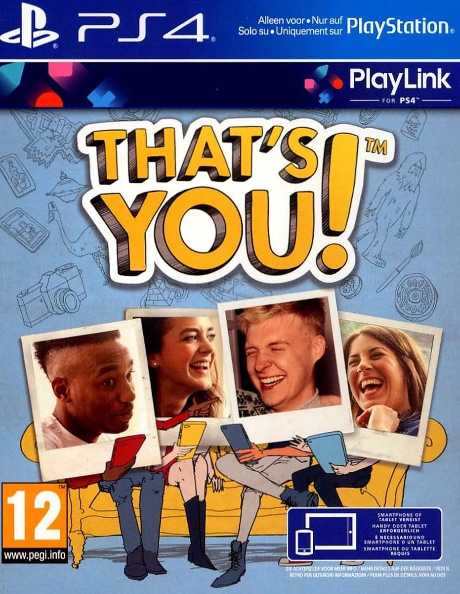 Sony PlayStation That's You - PS4 - 6 Spelers