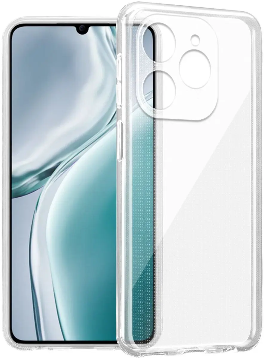 Cadorabo Hoesje geschikt voor Oukitel C50 in VOLLEDIG TRANSPARANT Niet-vergelend